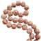5ft. Paper Mache Round Distressed Beaded Garland with Tassel